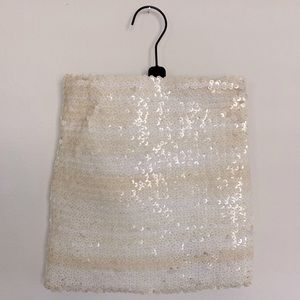 Sequin tube top